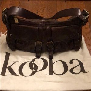 Kooba Python Shoulder Bag